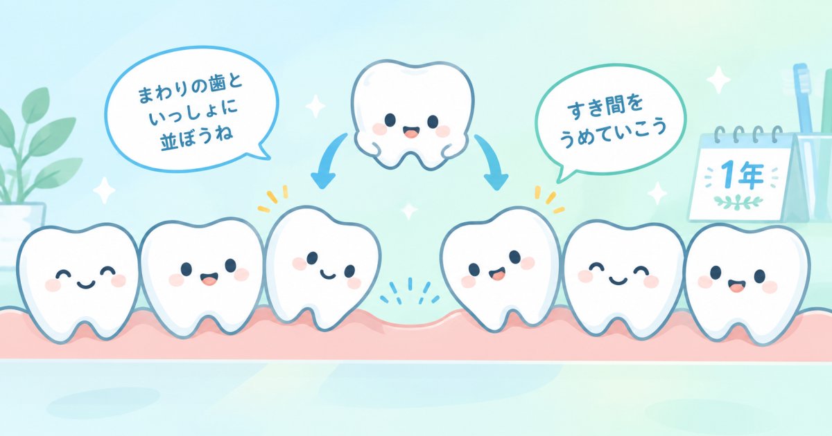 「1年」の放置、隣の歯や噛み合わせに起きる変化とは