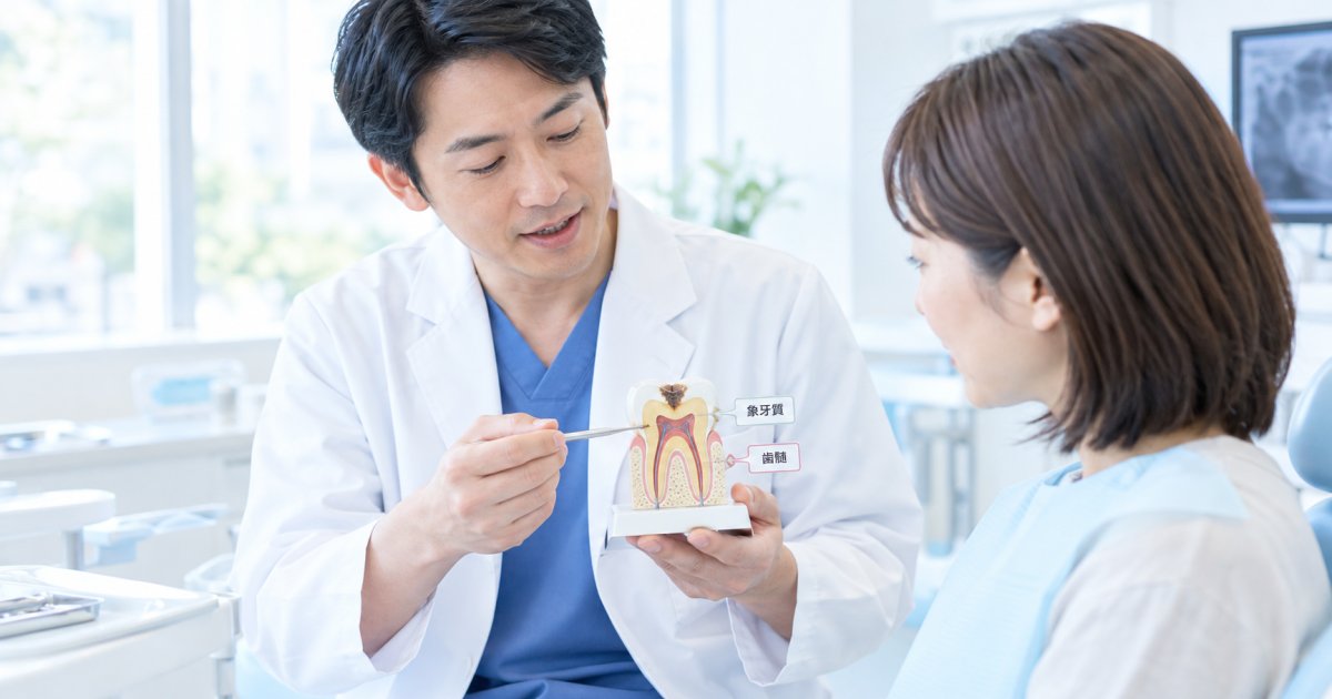 むし歯の痛みが消えても、放置のリスクは残る