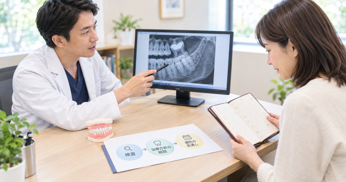 痛みがなくても迷わないための受診目安と診察の流れ